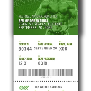 BenWeider Naturals Entrada Público
